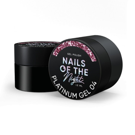 Platinum Gel 04 NAILSOFTHENIGHT, rosa, 12ml