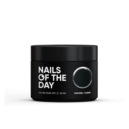 Polygel Clear NAILSHOFTHEDAY, 30 ml