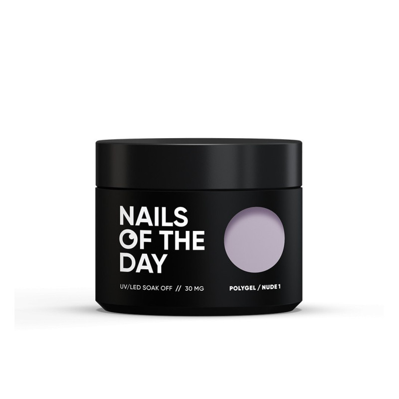 Polygel Nude 01 NAILSHOFTHEDAY, 30 ml