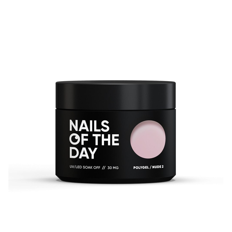 Polygel Nude 02 NAILSHOFTHEDAY, 30 ml