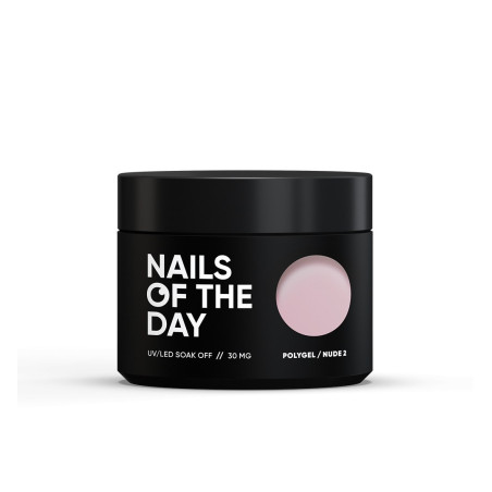 Polygel Nude 02 NAILSHOFTHEDAY, 30 ml