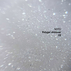 Polygel Shimmer 03 NAILSHOFTHEDAY, 30 ml