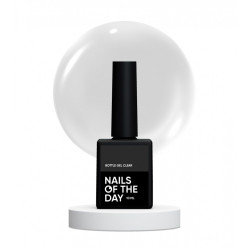 Bottle Gel Clear con pincel NAILSOFTHEDAY, 10 ml