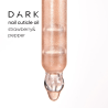 Aceite seco de cutículas con brillo Strawberry & Pepper DARK, 10ml