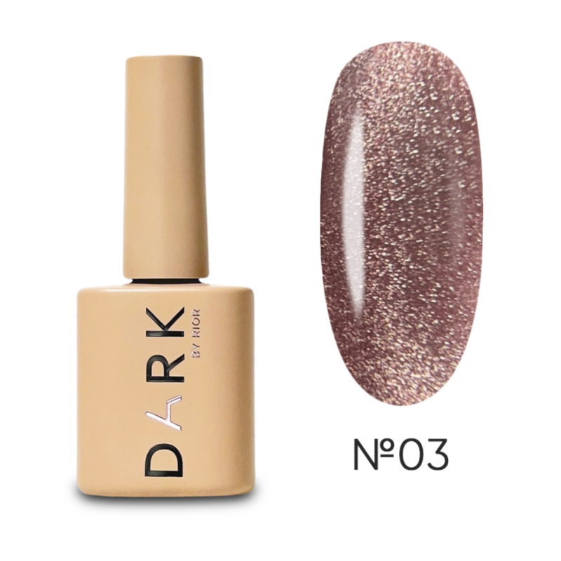 Esmalte Semipermanente Ojo de gato 03 Reflectante Dark, 10ml