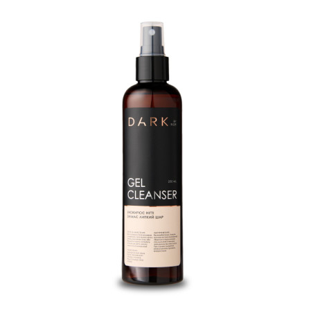 Gel Cleanser Dark, liquido para eliminar pegajosidad, 250 ml