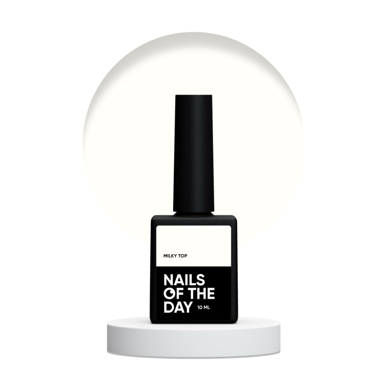 Top Milky NAILSOFTHRDAY, sin capa adhesiva,10ml