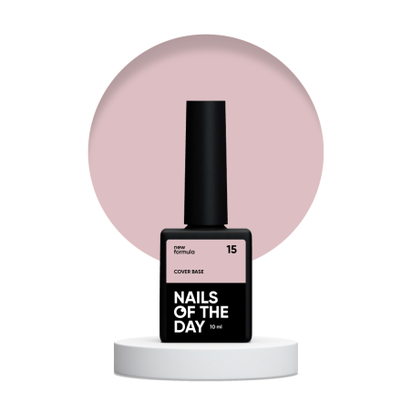 Cover base 15 NEW Formula NAILSOFTHEDAY, 10ml