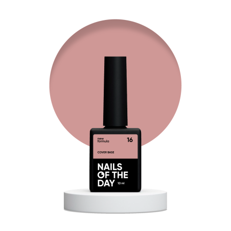 Cover base 16 NEW Formula NAILSOFTHEDAY, 10ml