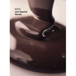 Esmaltes semipermanenetes Let's special Wonka Nailsoftheday, color marrón, 10ml