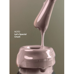 Esmaltes semipermanenetes Let's special Charli Nailsoftheday, color beige crema oscuro, 10ml