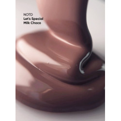 Esmaltes semipermanenetes Let's special Milk Choco Nailsoftheday, color Chocolate con leche, 10ml