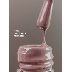 Esmaltes semipermanenetes Let's special Milk Choco Nailsoftheday, color Chocolate con leche, 10ml