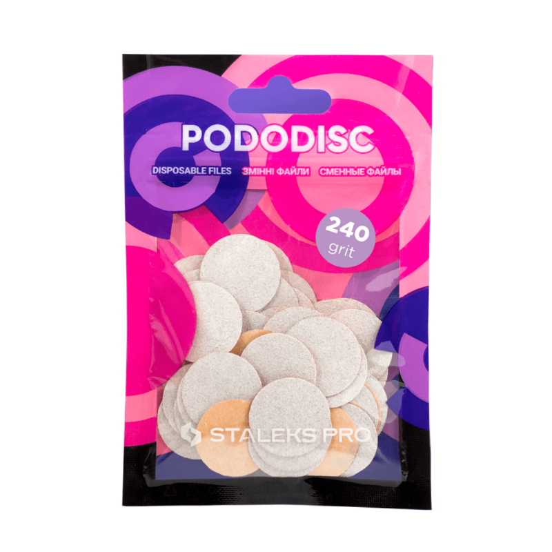 Limas de Recambio Desechables Para Pododisc M Grano 240