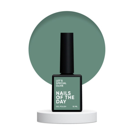 Esmalte Semipermanente Let's special Olive NAILSOFTHEDAY, Oliva, 10ml