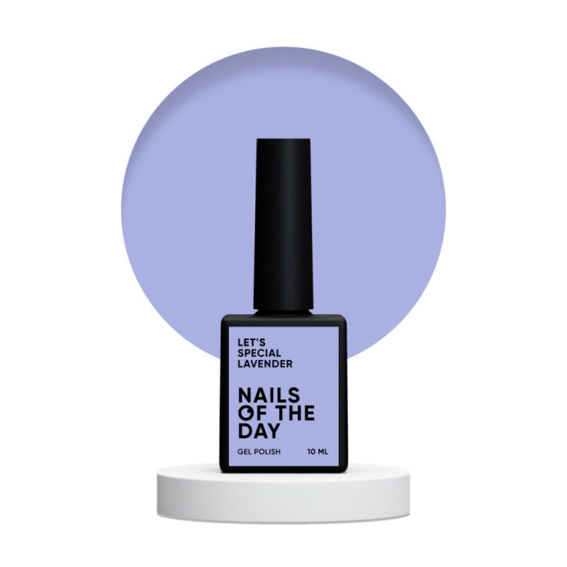 Esmalte Semipermanente Let's special Lavender NAILSOFTHEDAY, Lavanda, 10ml