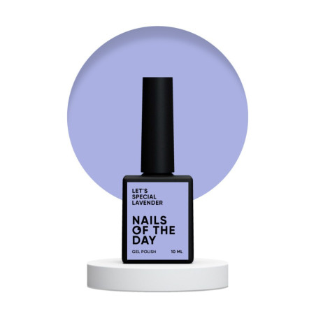 Esmalte Semipermanente Let's special Lavender NAILSOFTHEDAY, Lavanda, 10ml