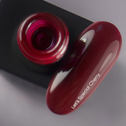 Esmalte Semipermanente Let's special Cherry NAILSOFTHEDAY, Rojo oscuro 10ml