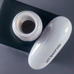 Esmalte Semipermanente Let's special Ivory NAILSOFTHEDAY, Beige, 10ml