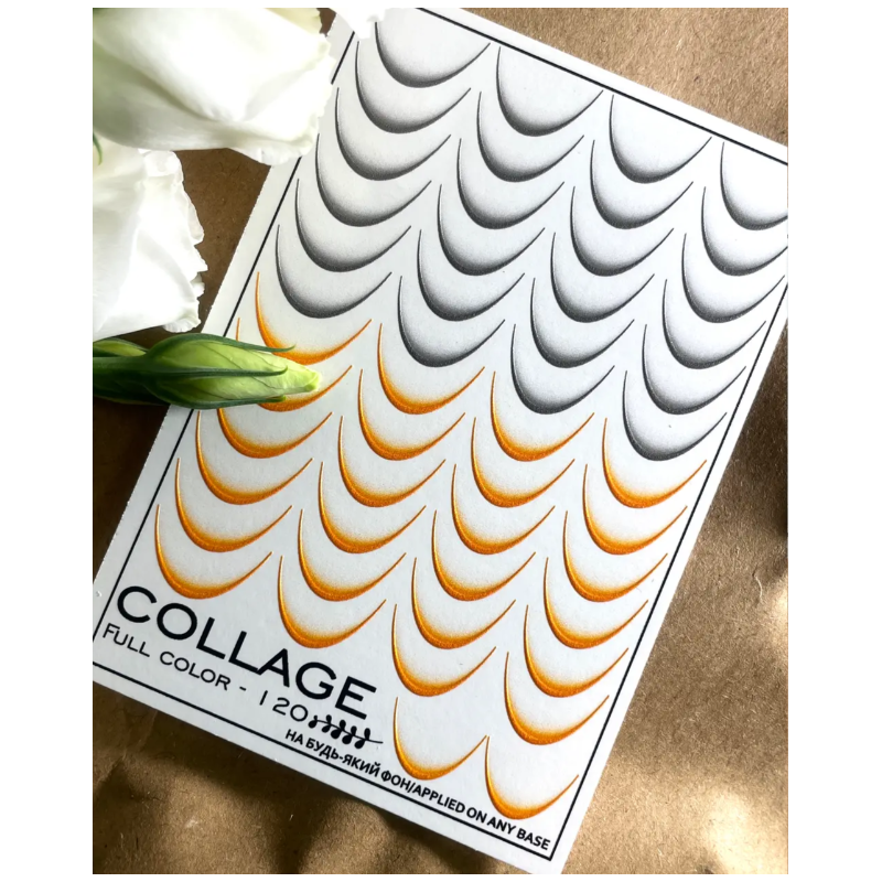 Pegatina al agua FC-120 COLLAGE