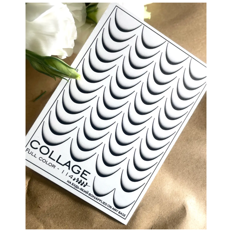 Pegatina al agua FC-114 COLLAGE