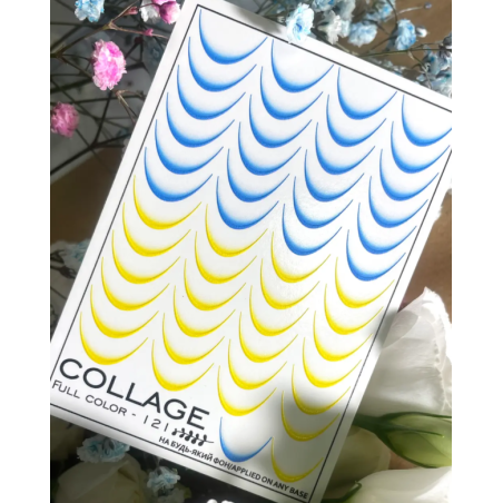 Pegatina al agua FC-121 COLLAGE