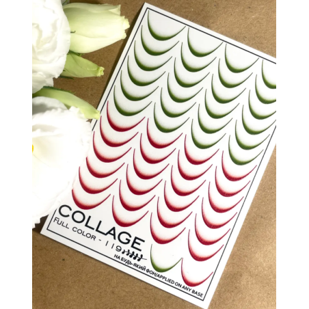 Pegatina al agua FC-119 COLLAGE