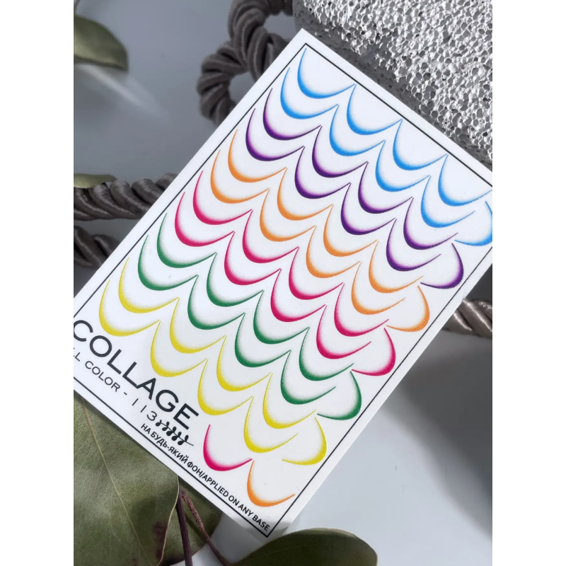 Pegatina al agua FC-113 COLLAGE