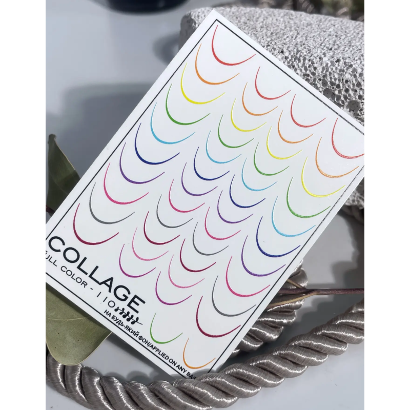 Pegatina al agua FC-110 COLLAGE