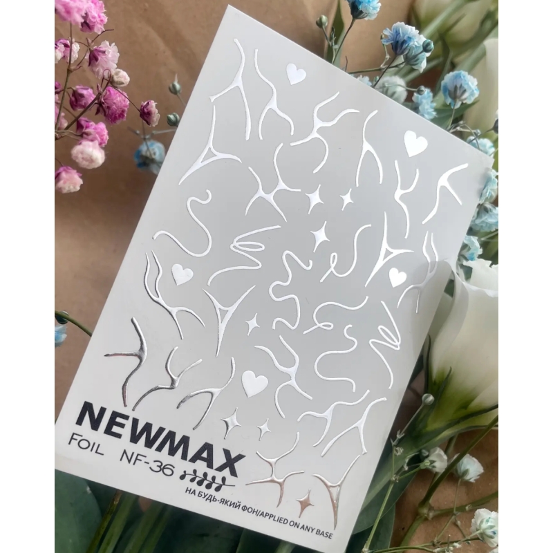 Pegatina al agua con foil, Newmax NF-36