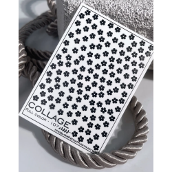 Pegatina al agua negra...