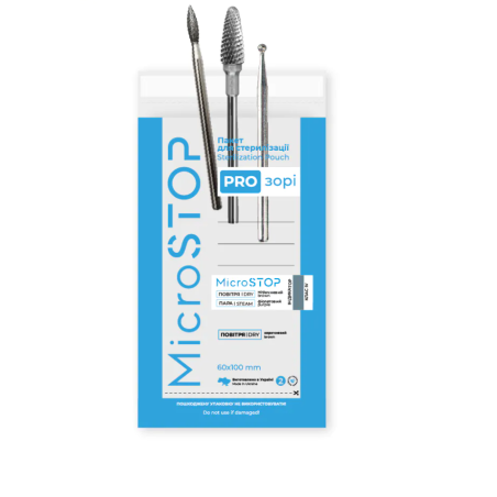 Bolsas Microstop Pro transparente para estirilización  60*100