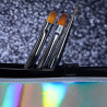 Kit de 3 Pinceles NAILSOFTHENIGHT Nail Art Brush de pelo sintético