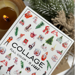 Pegatina al agua COLLAGE...