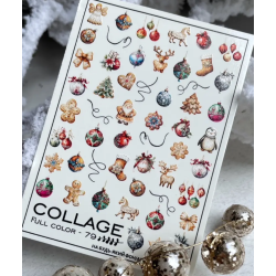 Pegatina al agua COLLAGE...