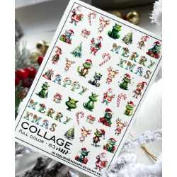 Pegatina al agua COLLAGE...