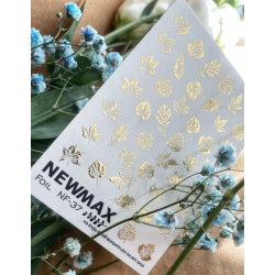 Pegatina al agua con foil,...