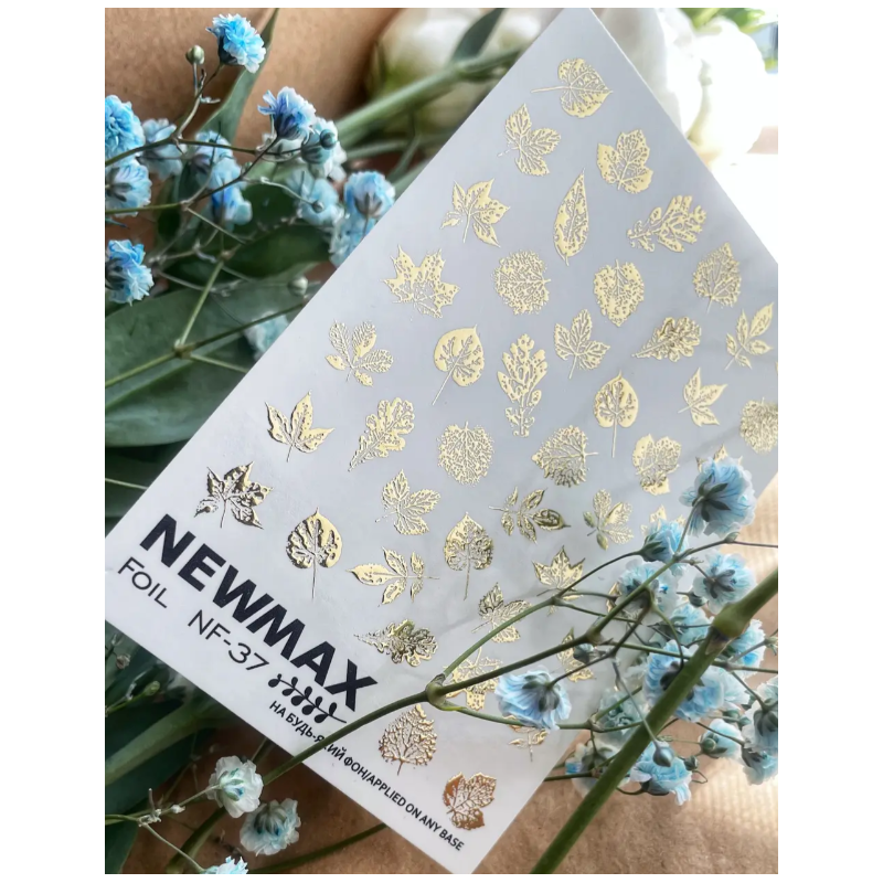Pegatina al agua con foil, Newmax NF-37