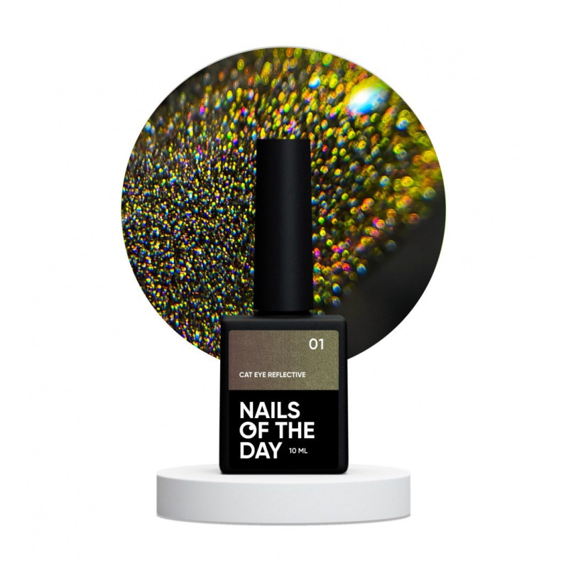 Esmalte semipermanente Cat Eye Reflective 01 NAILSOFTHENIGHT, 10ml