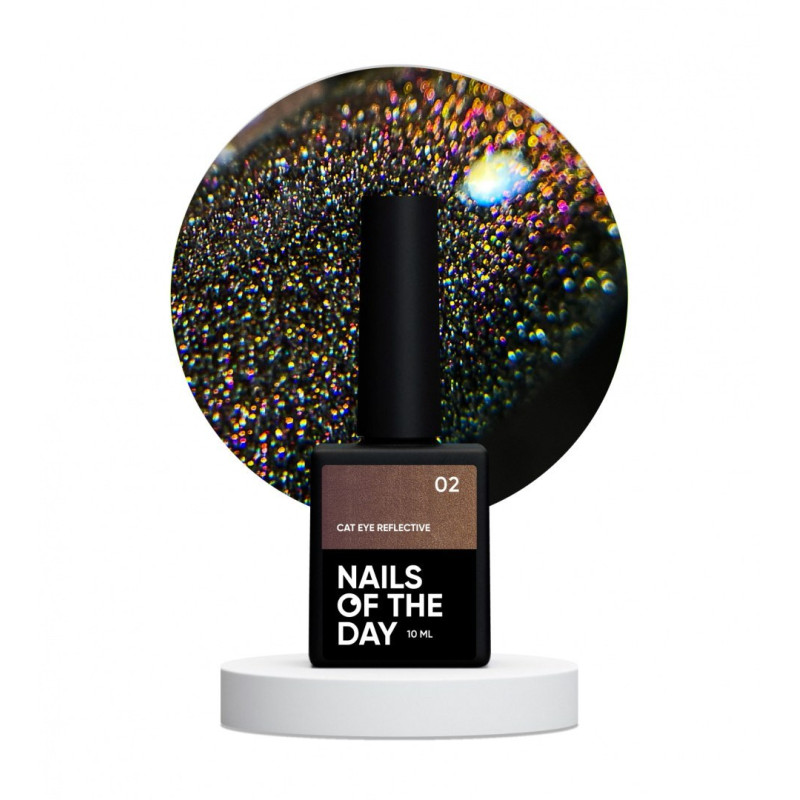 Esmalte semipermanente Cat Eye Reflective 02 NAILSOFTHENIGHT, 10ml