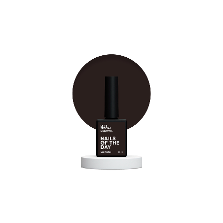 Esmalte Semipermanente Let's special Brownie NAILSOFTHEDAY, marrón, 10ml