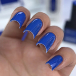 Esmalte Semipermanente Let's special Blue Metropolis NAILSOFTHEDAY, Azul intenso, 10ml