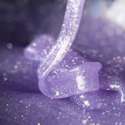 Sparkle Builder Gel 05 NAILSOFTHENIGHT, violeta,15 ml