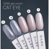 Esmalte Semipermanente Ojo de gato 10 Reflectante Dark, plateado, 10ml