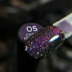 Esmalte semipermanente Cat Eye Reflective 05 NAILSOFTHENIGHT, 10ml